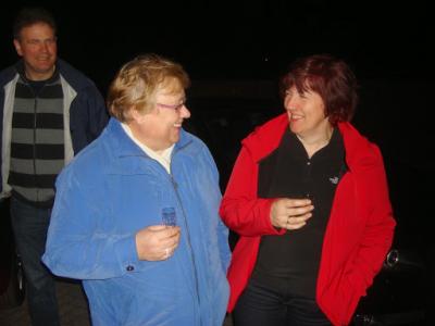 Avondwandeling met achteraf een versnapering  28 maart 2014 (6)