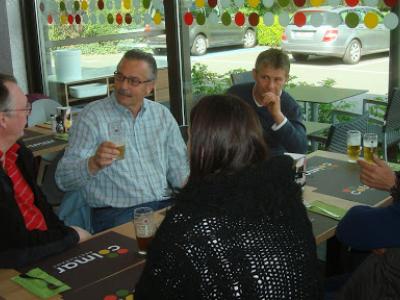Daguitstap naar de luchthaven van Deurne en brouwerij den Duvel  11 april 2014 (19)