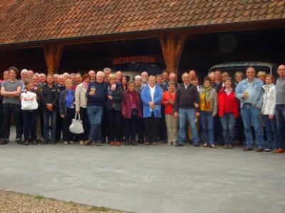 Daguitstap naar de luchthaven van Deurne en brouwerij den Duvel  11 april 2014 (21)