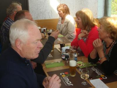 Daguitstap naar de luchthaven van Deurne en brouwerij den Duvel  11 april 2014 (22)