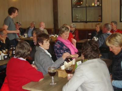 Daguitstap naar de luchthaven van Deurne en brouwerij den Duvel  11 april 2014 (34)