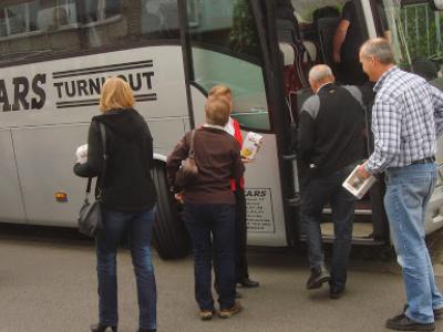 Daguitstap naar de luchthaven van Deurne en brouwerij den Duvel  11 april 2014 (37)